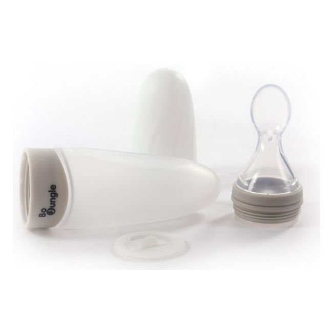 Dispenser mancare Bo Jungle pentru bebelusi Gri - SOLBJB500630