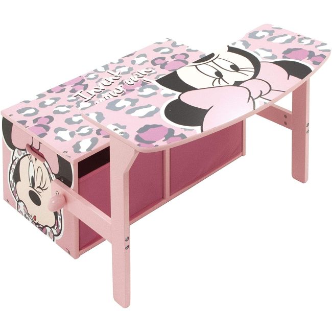 Mobilier 2 in 1 pentru depozitare jucarii Minnie Mouse BBXWD12893