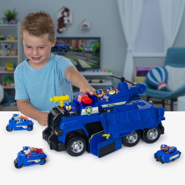 PATRULA CATELUSILOR CHASE ULTIMATE POLICE CRUISER 5IN1 VIV6058329