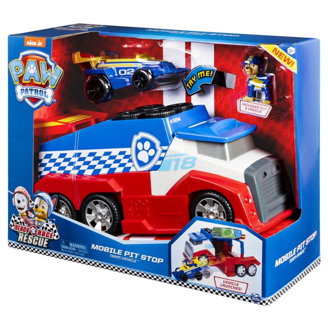 PATRULA CATELUSILOR SET CHASE CAMION PITSTOP VIV6054505