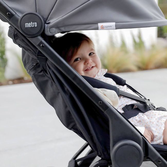 Carucior Compact Metro Ergobaby Gri pana la 22kg TNAMETRO15EU2
