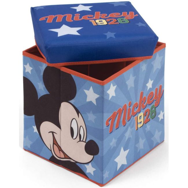 Taburet pentru depozitare jucarii Mickey Mouse BBXWD13015