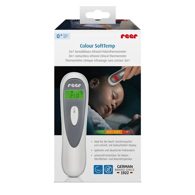 Termometru fara contact in infrarosu SoftTemp Reer 98050