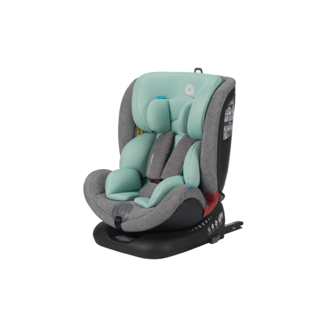 Apramo - Scaun auto rotativ Unique Mint Green, 0 - 36 kg BBB801-0365-149