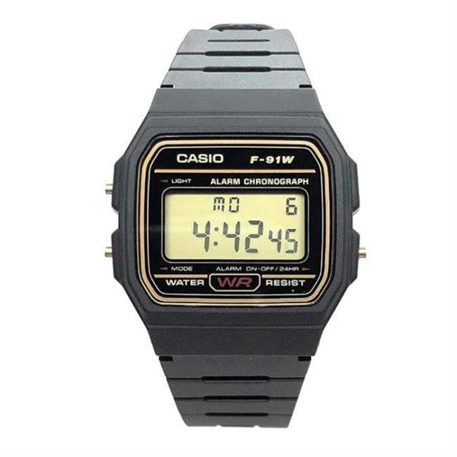 Ceas Barbatesc Casio F-91 Wg-9Qef Digital Black Resin Strap - VG94755