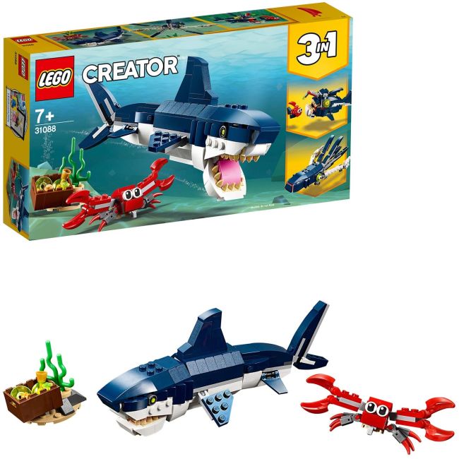 LEGO CREATOR CREATURI MARINE DIN ADANCURI 31088 VIVLEGO31088