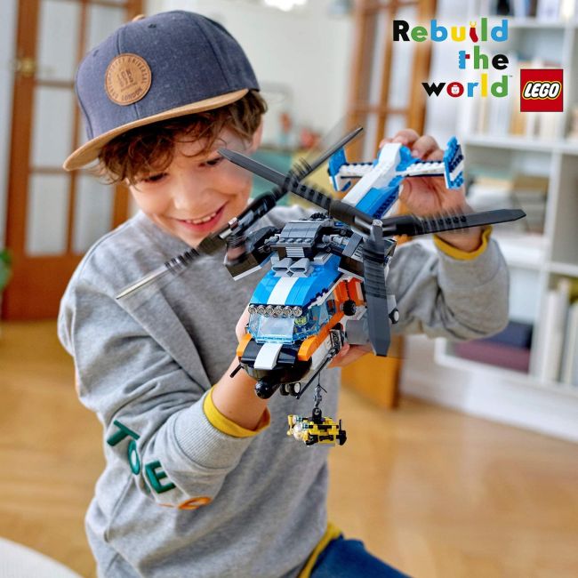 LEGO CREATOR ELICOPTER CU ROTOR DUBLU 31096 VIVLEGO31096