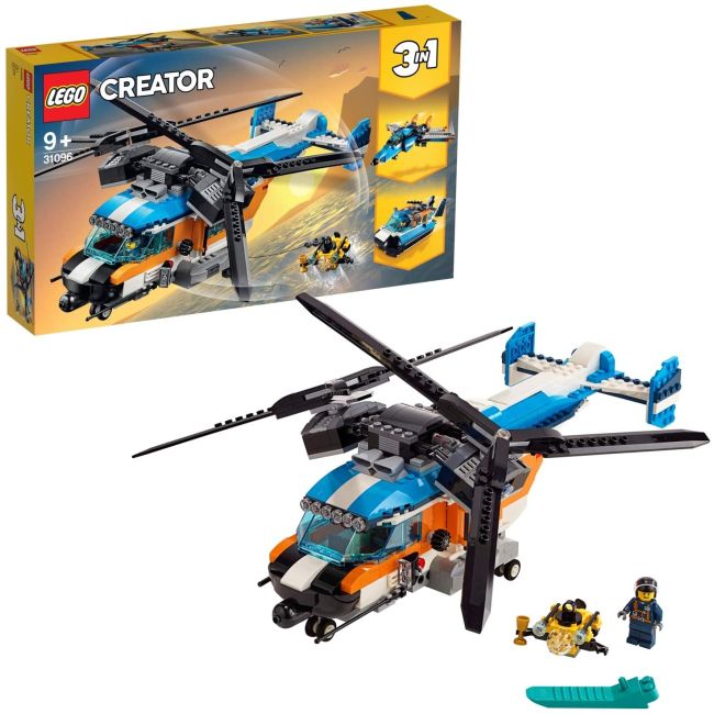 LEGO CREATOR ELICOPTER CU ROTOR DUBLU 31096 VIVLEGO31096