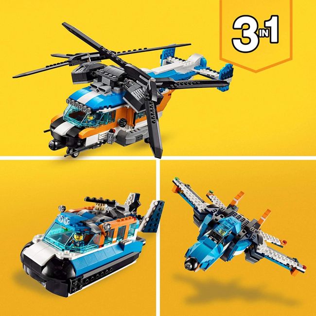 LEGO CREATOR ELICOPTER CU ROTOR DUBLU 31096 VIVLEGO31096