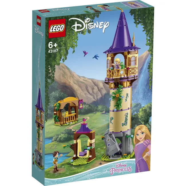 LEGO DISNEY PRINCESS  RAPUNZEL'S TOWER 43187 VIVLEGO43187