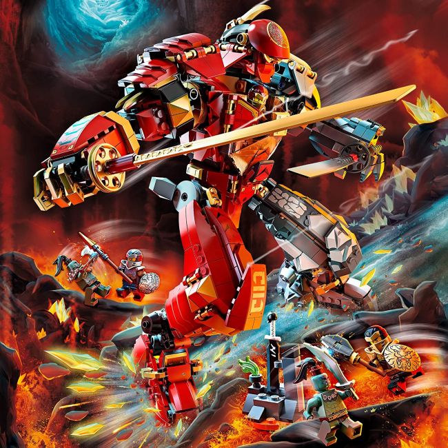 LEGO NINJAGO  ROBOT PIATRA DE FOC 71720 VIVLEGO71720