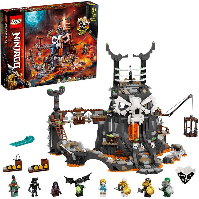 LEGO NINJAGO  TEMNITELE VRAJITORULUI CRANIU 71722 VIVLEGO71722