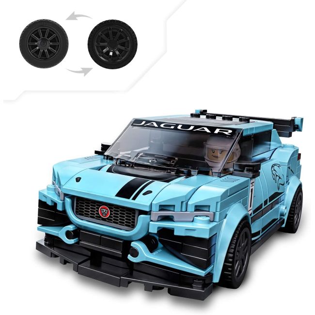 LEGO SPEED CHAMPIONS FORMULA E PANASONIC JAGUAR RACING GEN2 CAR SI JAGUAR I-PACE ETROPHY 76898 VIVLEGO76898