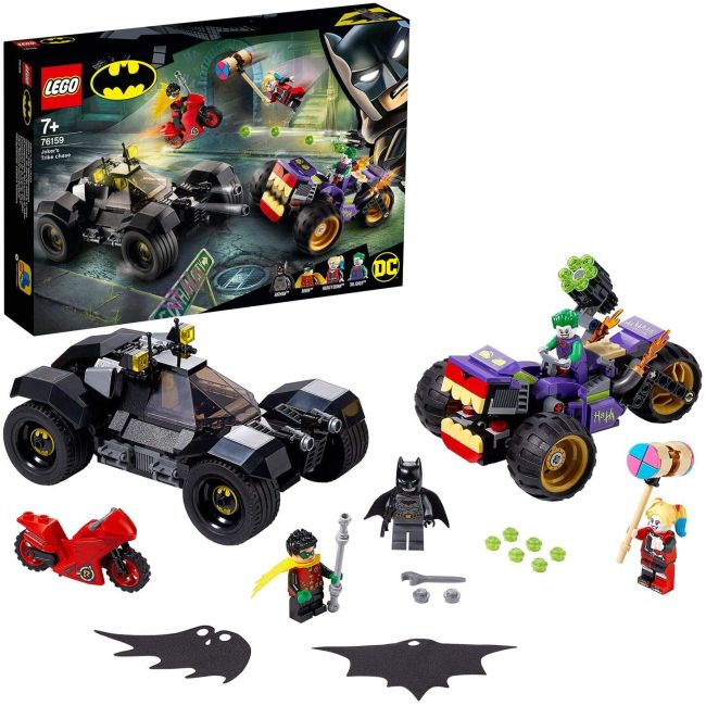 LEGO SUPER HEROES  URMARIREA LUI JOKER CU MOTOTRICICLUL 76159 VIVLEGO76159