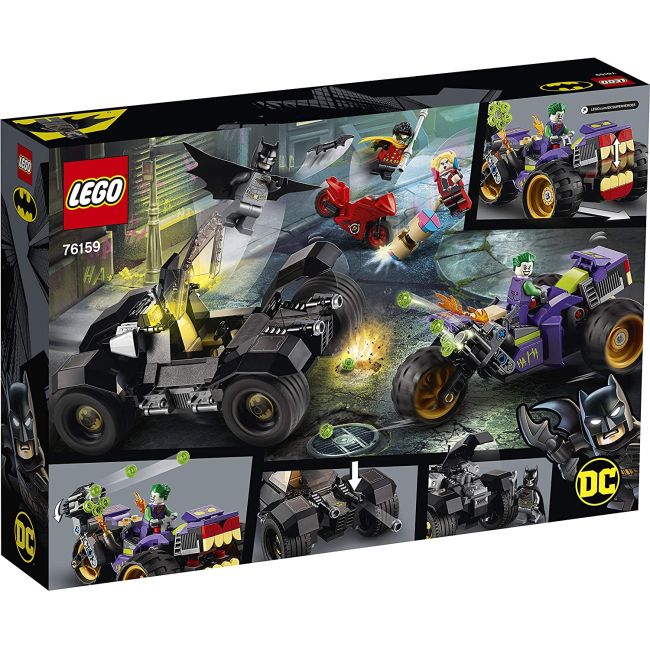 LEGO SUPER HEROES  URMARIREA LUI JOKER CU MOTOTRICICLUL 76159 VIVLEGO76159