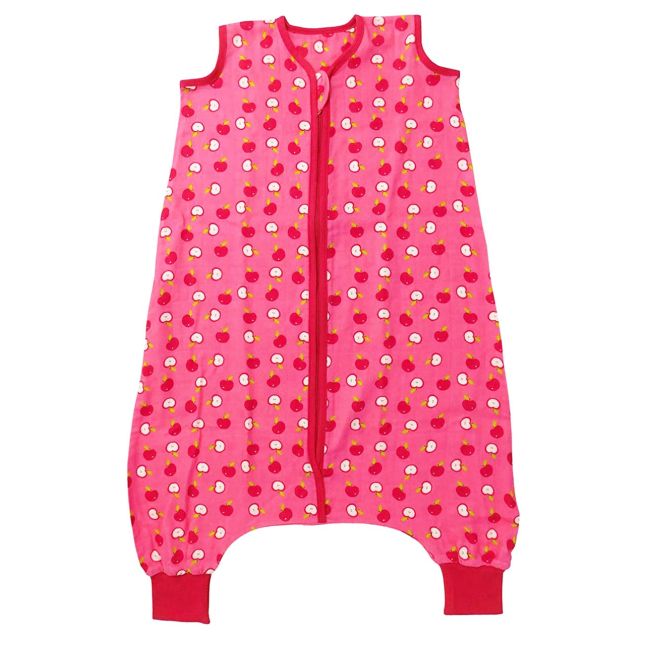Sac de dormit cu picioruse Bamboo Red Apple 5-6 ani 0.2 Tog BBXROM685-02