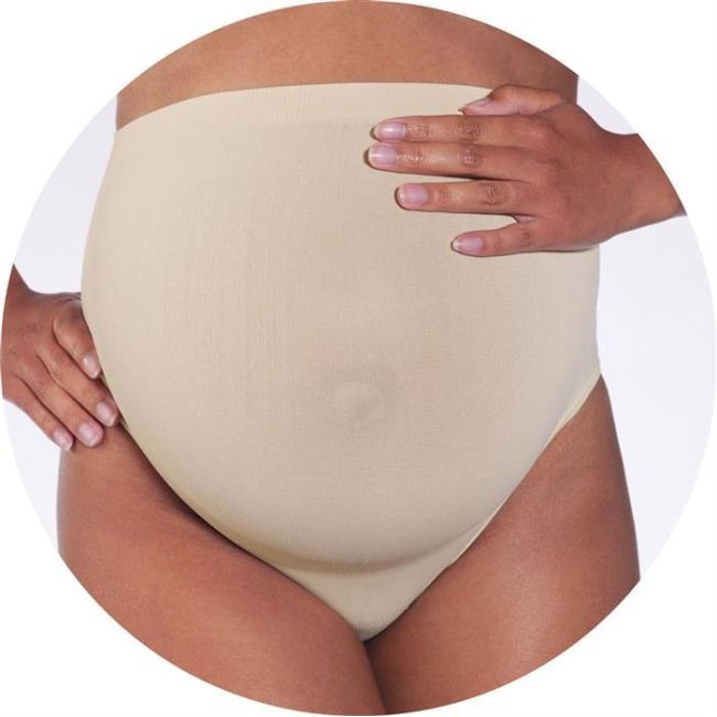 Essentials By Cantaloop-Chilot Gravide Cu Centura Integrata Crem - BBB3328-52