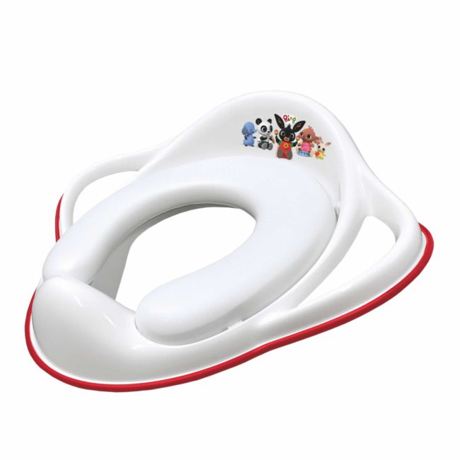Reductor Toaleta Copii, Antiderapant, Colac Integrat Moale Si Manere, Bing, Maltex Baby Pjb1314