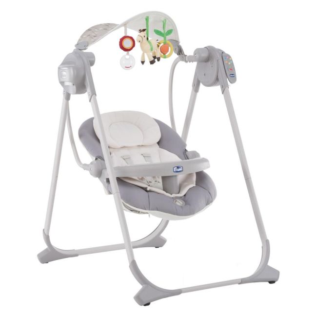 Leagan-balansoar Chicco Polly Swing UP, Silver CHC79110-8_SILVER
