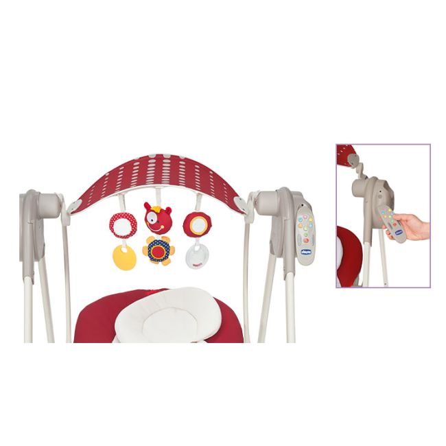 Leagan-balansoar Chicco Polly Swing UP, Silver CHC79110-8_SILVER