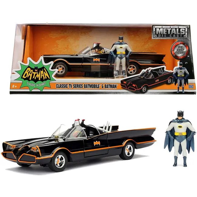 MASINUTA BATMOBIL CLASIC 1966 SCARA 1 LA 24 VIV253215001