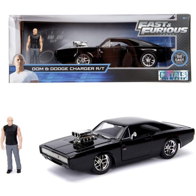 MASINUTA METALICA DODGE CHARGER FAST AND FURIOS 1970 DOMINIC TORETTO VIV253205000