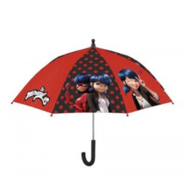 Umbrela manuala 42 cm cu inchidere cu siguranta Lady Bug - SOLPE75264