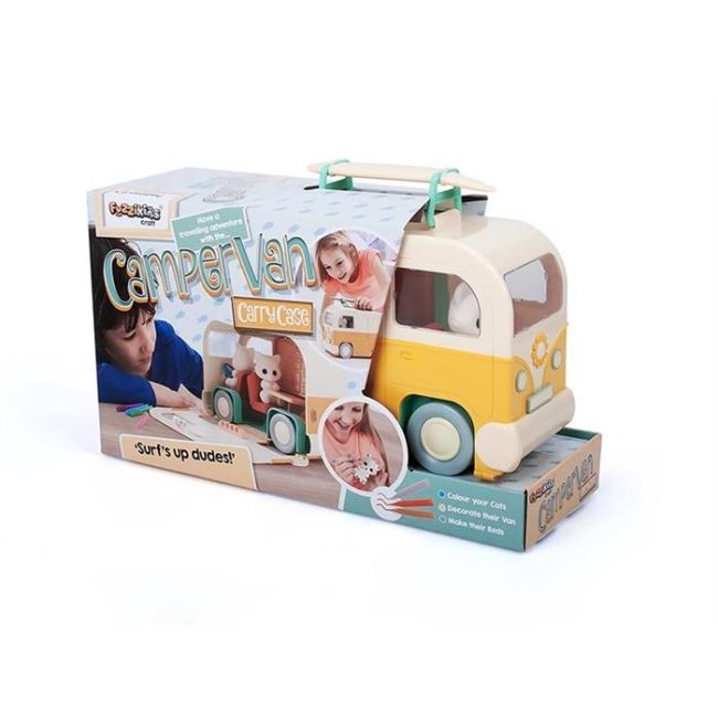 Jucarie Fuzzikins Craft Campervan Carry Case - VG95034