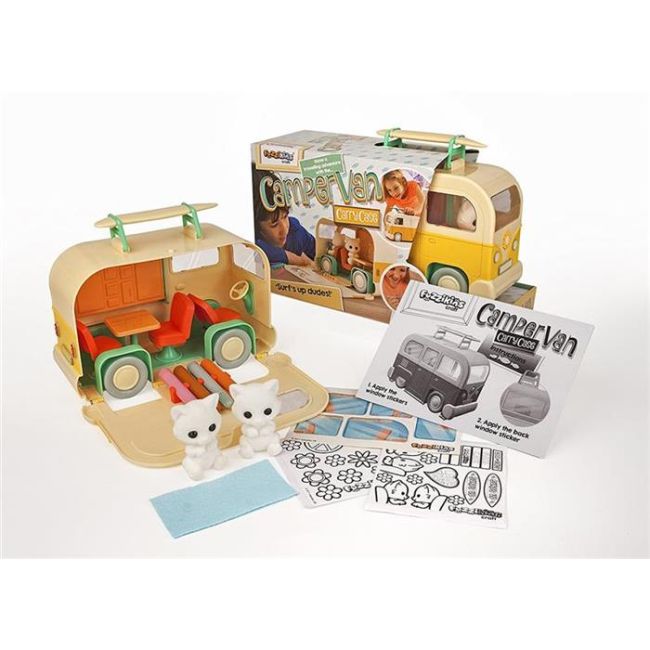 Jucarie Fuzzikins Craft Campervan Carry Case - VG95034