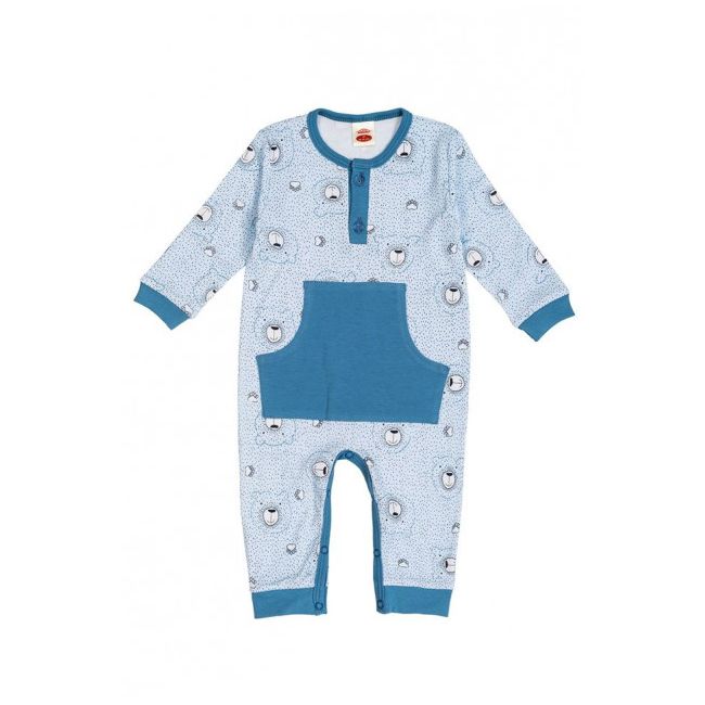 Salopeta fara botosei - Colectia Teddy Smile MK02184.12 luni