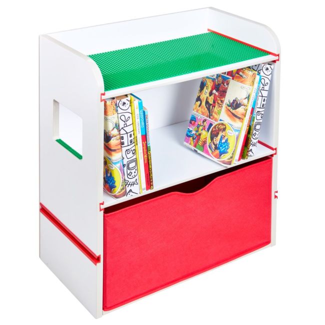Suport depozitare cu display pentru constructii tip Lego FUNK447RTB02