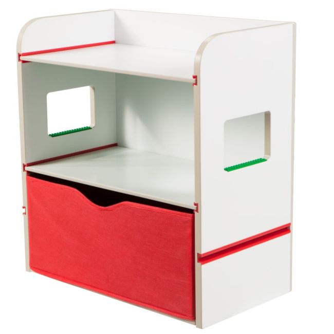 Suport depozitare cu display pentru constructii tip Lego FUNK447RTB02