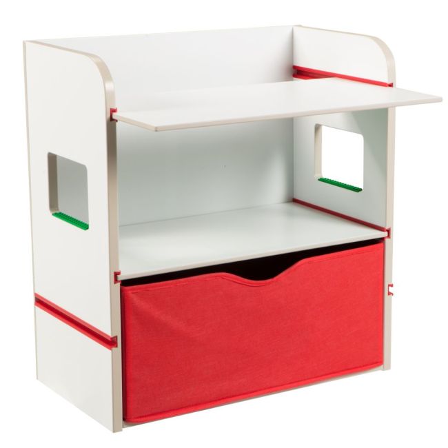 Suport depozitare cu display pentru constructii tip Lego FUNK447RTB02