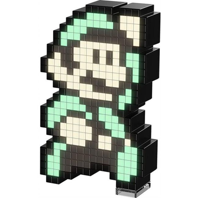 Figurina Pixel Pals Nintendo Super Mario 3 Luigi - VG95163