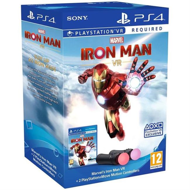 Set Controller Sony Playstation Move V4.0 Twin Pack And Iron Man Ps4 - VG95449