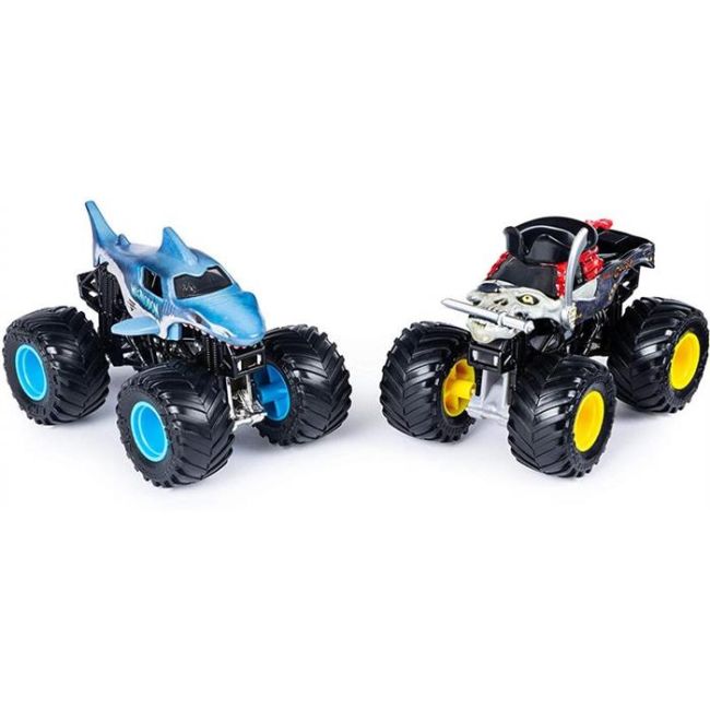 Masinute De Jucarie Monster Jam 2 Pack Monster Trucks Double Down Showdown Random Design Produs Aleatoriu - VG96089