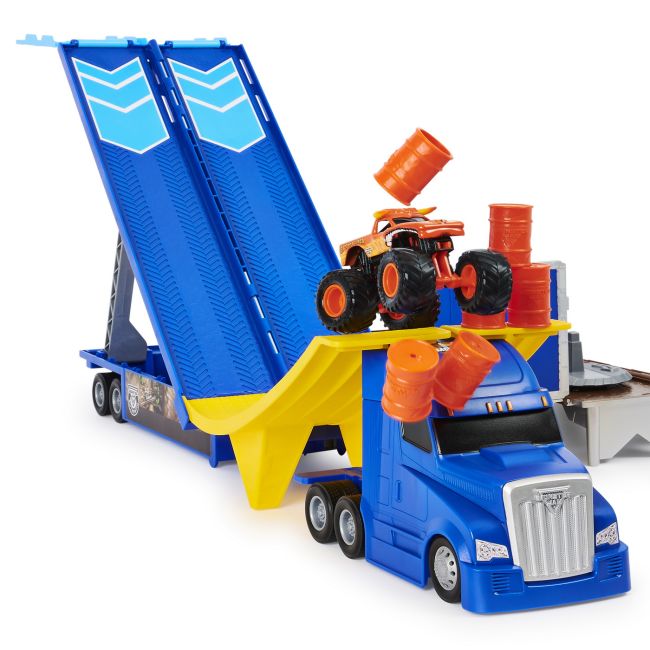 MONSTER JAM SET DE JOACA CAMIONUL CONVERTIBIL IN ARENA VIV6058258