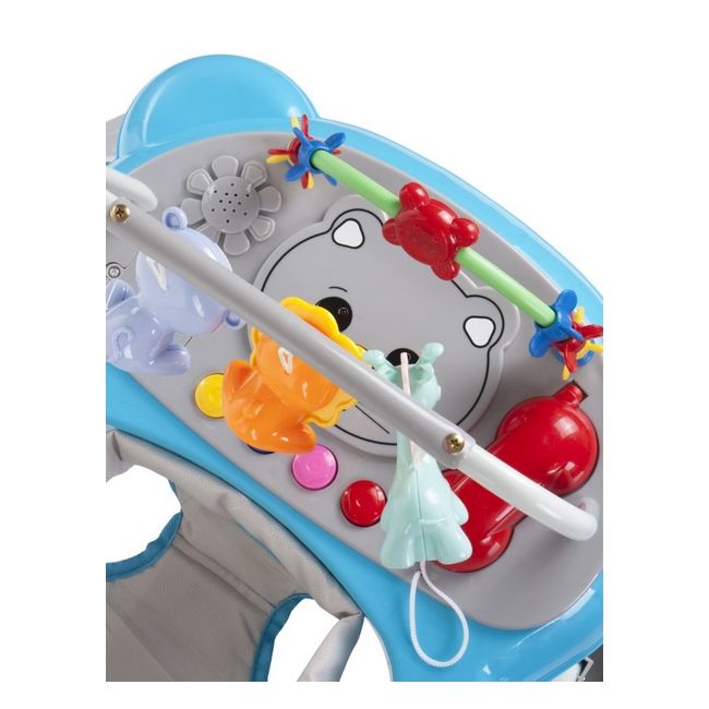 Premergator sun baby pisicuta 021 cu functie de balansoar - blue grey  edeedib01.021.1.14