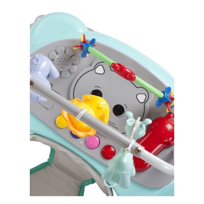 Premergator sun baby pisicuta 021 cu functie de balansoar - turquoise grey edeedib01.021.1.9