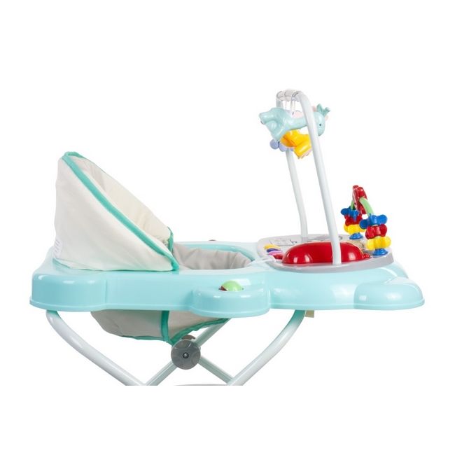Premergator sun baby pisicuta 021 cu functie de balansoar - turquoise grey edeedib01.021.1.9