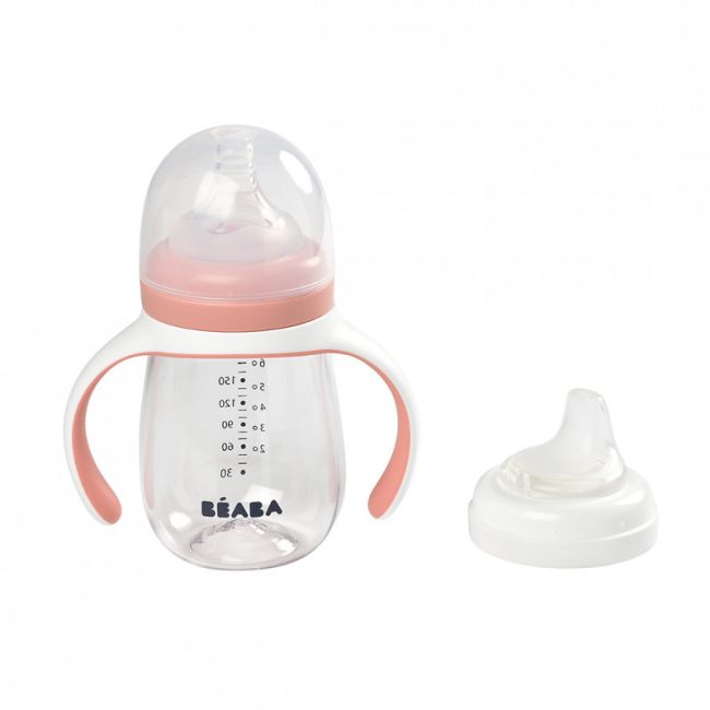 Biberon de Invatare 2 in 1 - Roz ERFB913478