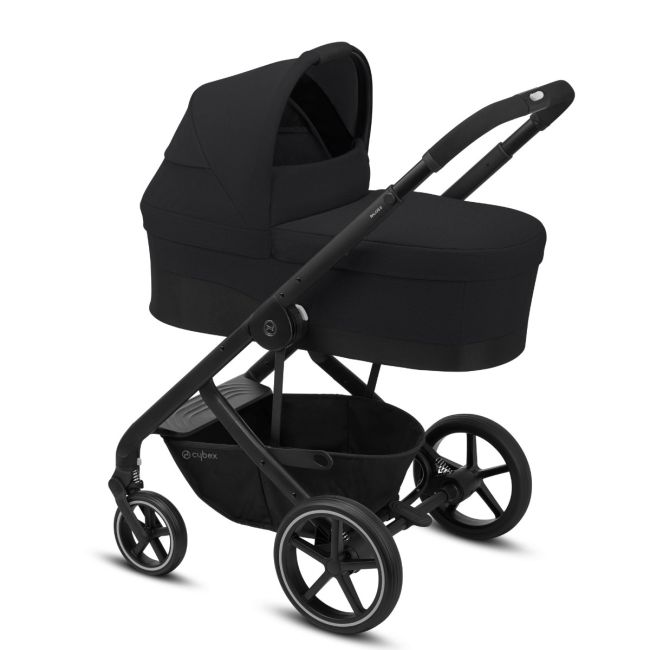Carucior Cybex, Balios S Lux 2 in 1, Cadru Negru, Deep Black - KRT52003