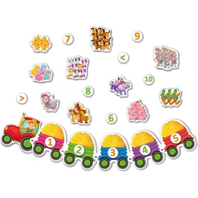 Joc educativ cu velcro Jolly Farmer Roter Kafer RK6101-03 BBJRK6101-03_Initiala