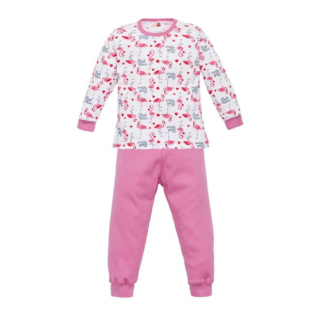 Pijama pentru fetite - Colectia Flamingo MK07211.8 ani