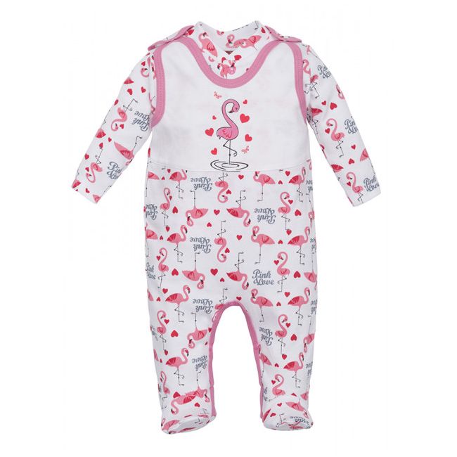 Salopeta cu bluzita - Colectia Flamingo MK01211