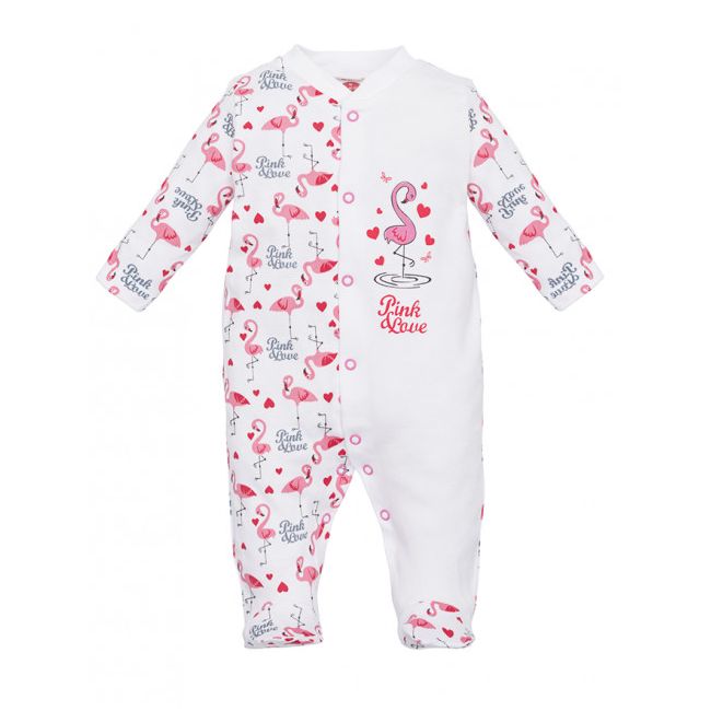 Salopeta cu botosei - Colectia Flamingo - MK02211.18 luni