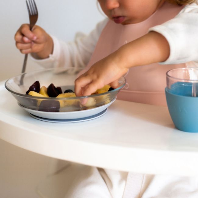 Set de masa 3 piese din sticla DURALEX cu suport antiaderent - Jungle ERFB913486