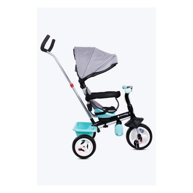 Tricicleta cu sezut reversibil sun baby 017 fresh 360 - turquoise grey edeedij01.017.1.3