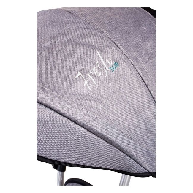 Tricicleta cu sezut reversibil sun baby 017 fresh 360 - turquoise grey edeedij01.017.1.3