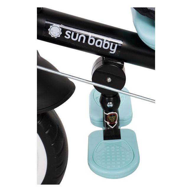 Tricicleta cu sezut reversibil sun baby 017 fresh 360 - turquoise grey edeedij01.017.1.3